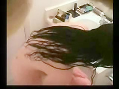 Spying my cousin in bath room