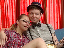 Squirting Lesbians Maggie Mayhem and Nic Switch go crazy - PissVids