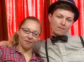 Squirting Lesbians Maggie Mayhem and Nic Switch go crazy - PissVids