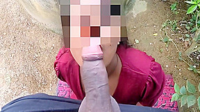 Sri Lankan College Girl Outdoor Blowjob And Cum Swallow