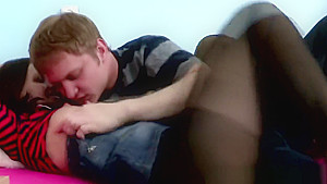 Step Sis Wendy Takes Step Bro Big Dick On Couch