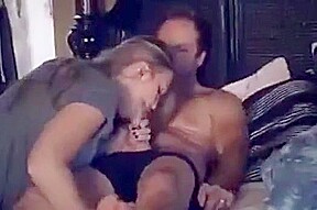 Step dad and Step daughter fucks hard to cum