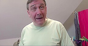 Step dad caught cutie teen 18+ step daughter sucking old cock fucks doggy style