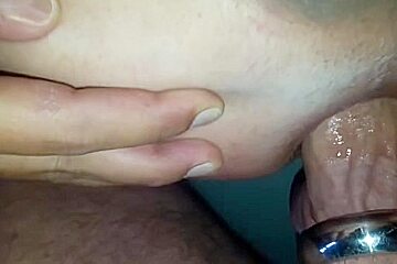 Step daddy fucks his boy after party