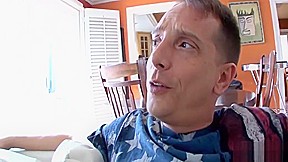 Step daddy loves sucking my TITS