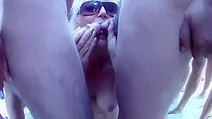 Step mom in public gangbang