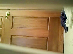 Step sister uses hairbrush as a dildo