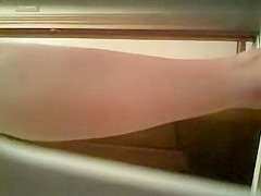 Step sister uses hairbrush as a dildo