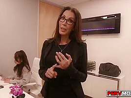 Stepmom Starts Jerking Her Stepsons Cock - Yumi Sin, Mi Ha And Perv-mom