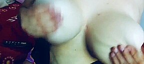Stepmom Touches Her Big Boobs Who Wants To Give Her Cum?