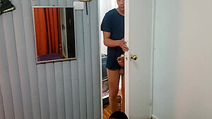 Stepson Visits Stepmoms Bed While She Rests