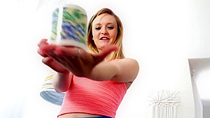 Stepteen face fucked pov