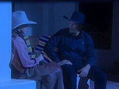 Steven Croix And Brooke Ballentyne - Still Has Her Riding Chaps On As She Gets Creampied! Feat