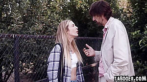 Stirling And Stepdad Steve Tests teen 18+ Aiden When It Com