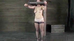 Stocked Submissive Slut Getting Punished