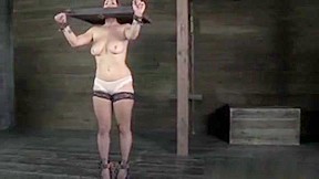 Stocked Submissive Slut Getting Punished