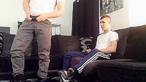 Straight British Mates Watch Porn And Wank Together ((fyff))