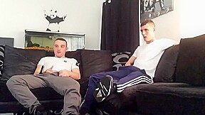 Straight British Mates Watch Porn And Wank Together ((fyff))