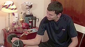 Straight twink want his first gay experience - CrunchBoy