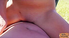 Stranded babes Ally and Angie fucked in a strangers car