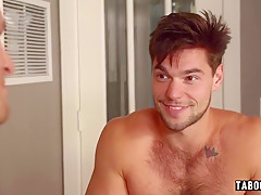 Stud finds out about his stepbrother shooting gay porn