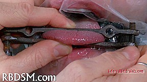 Stuffing beauty with hard toy
