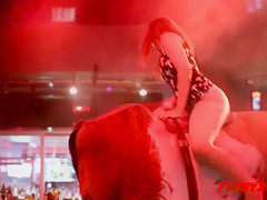 Stunning babes taking the bull ride