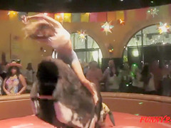 Stunning babes taking the bull ride