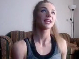 Super fit skinney babe small tits nipples shaved pussy