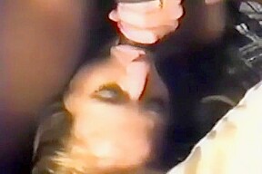 Super sexy blonde hotwife takes BBC and does 69 while hubby films