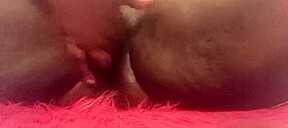 Super wet ebony pussy