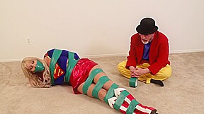 Supergirl Kryptonite wrapped trapped