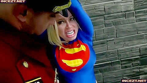 Supergirl Vs Enhanced Muscle Girl