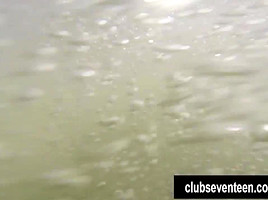 Surfer lesbian teens 18+ lick and finger pussies