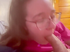 Swallowing His Cum! Yummm!
