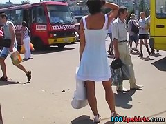 Sweetheart in white is hawt