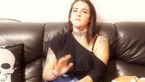 TATTOOED ALT MODEL CASTING COUCH COCK SUCKING INSTAGRAM GIRL