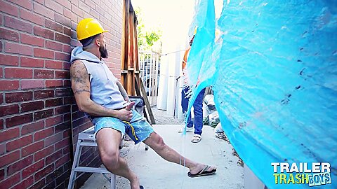 TRAILERTRASHBOYS Hunks Alpha Wolfe And Joel Someone Bareback