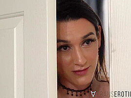 TRANSEROTICA TS Bambi Bliss Pounded By TS Angelina Please