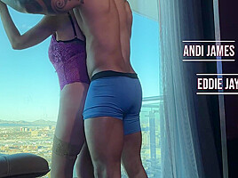 Take Creampie On Her Vegas Vacation With Andi James