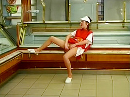 Taking his bratwurst - Julia Reaves