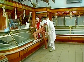 Taking his bratwurst - Julia Reaves