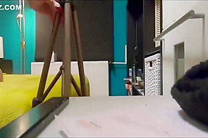 Talking Dirty To Her Lover While She Rails His Ass