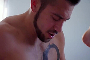 Tattooed Tsbabe Cums After Bareback Anal Drilling And Bj 8 Min