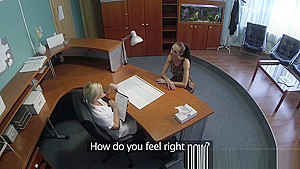 Tattooed lesbian patient pussylicked by nurse