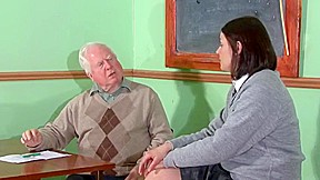 Teacher spanked and strapped on her barebottom by the headmaster