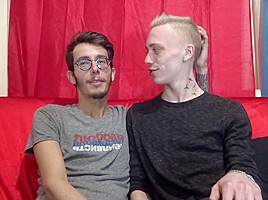 The Blond Twink Leo Fox Fucked Raw By Alexis Tivoli - CrunchFrenchBareback