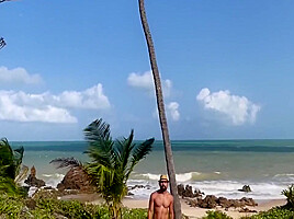 The Nudist Beach - Tambaba Trip 2021 7 Min With Shows Off