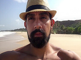 The Nudist Beach - Tambaba Trip 2021 7 Min With Shows Off