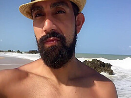 The Nudist Beach - Tambaba Trip 2021 7 Min With Shows Off